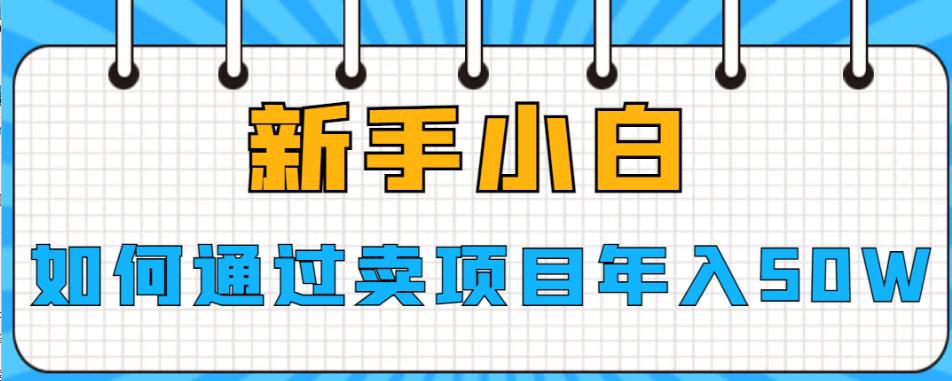 新手小白如何通过卖项目年入50W-云创宝盒