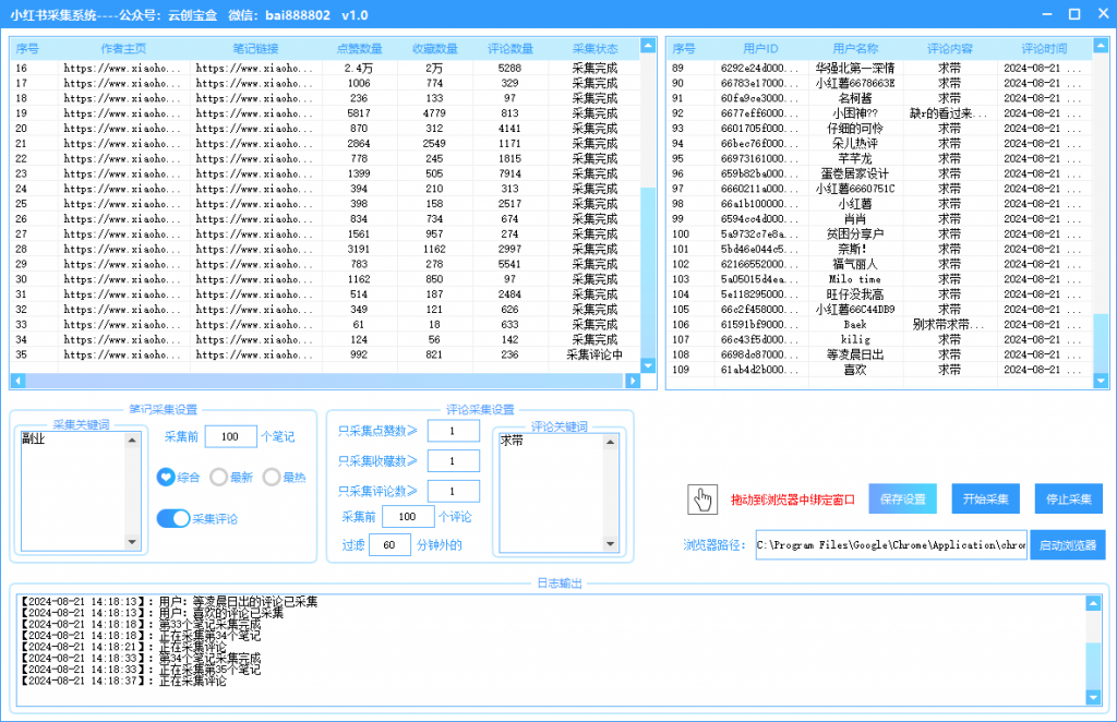 图片[1]-小红书采集系统-云创宝盒